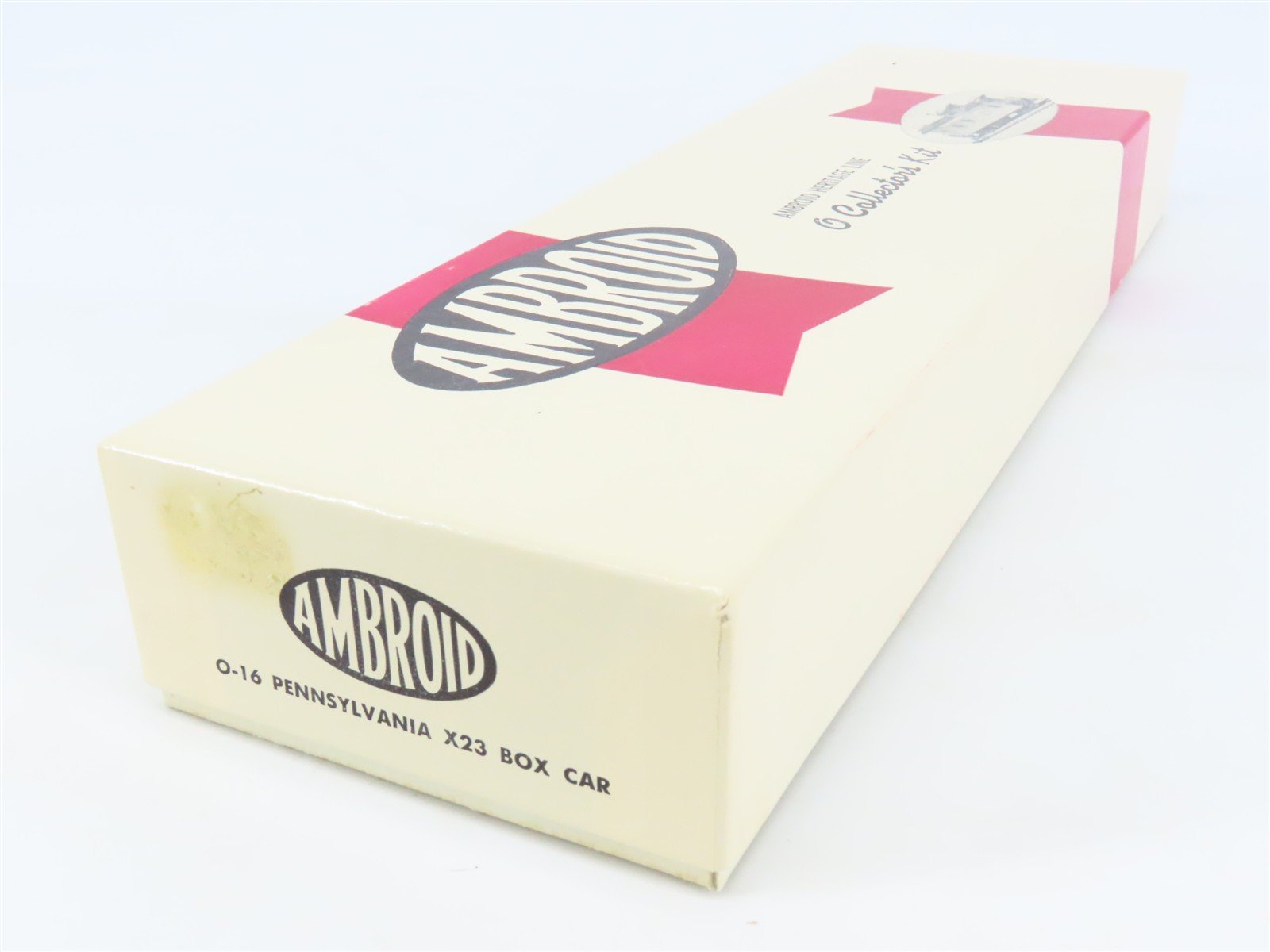 O Scale 2-Rail Ambroid Craftsman Kit #O-16 Undecorated PRR X23 Box Car