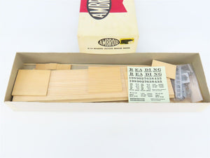 O Scale 2-Rail Ambroid Craftsman Kit #O-14 Undecorated RDG Outside-Braced Reefer