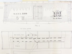 O Scale 2-Rail Ambroid Craftsman Kit #O-18 Undecorated Olympia Beer 36' Reefer