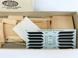 O Scale 2-Rail Ambroid Craftsman Kit #O-19 Undecorated LHR Flanger Car