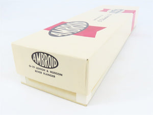 O Scale 2-Rail Ambroid Craftsman Kit #O-19 Undecorated LHR Flanger Car