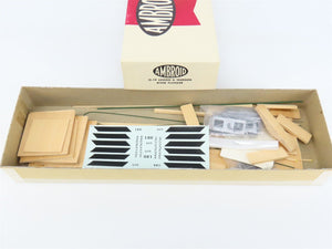 O Scale 2-Rail Ambroid Craftsman Kit #O-19 Undecorated LHR Flanger Car