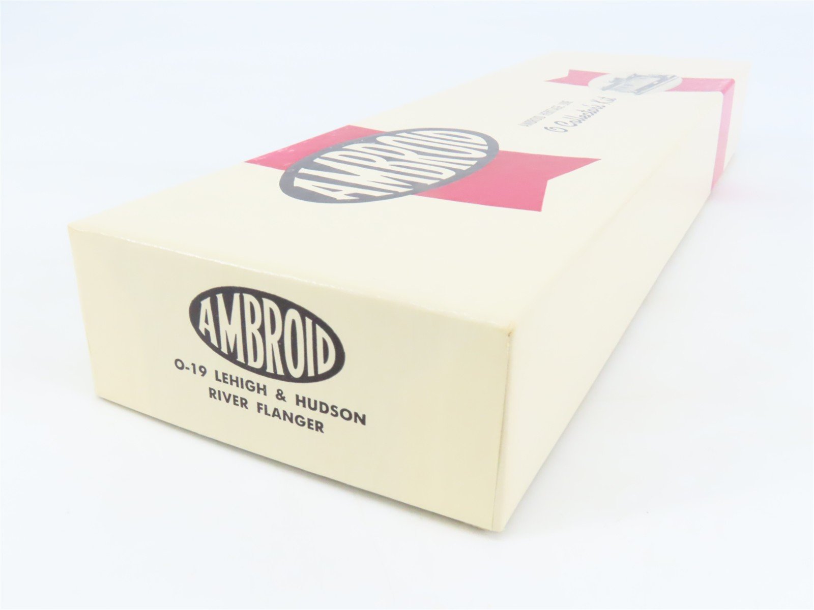 O Scale 2-Rail Ambroid Craftsman Kit #O-19 Undecorated LHR Flanger Car