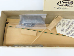 O Scale 2-Rail Ambroid Craftsman Kit #O-19 Undecorated LHR Flanger Car