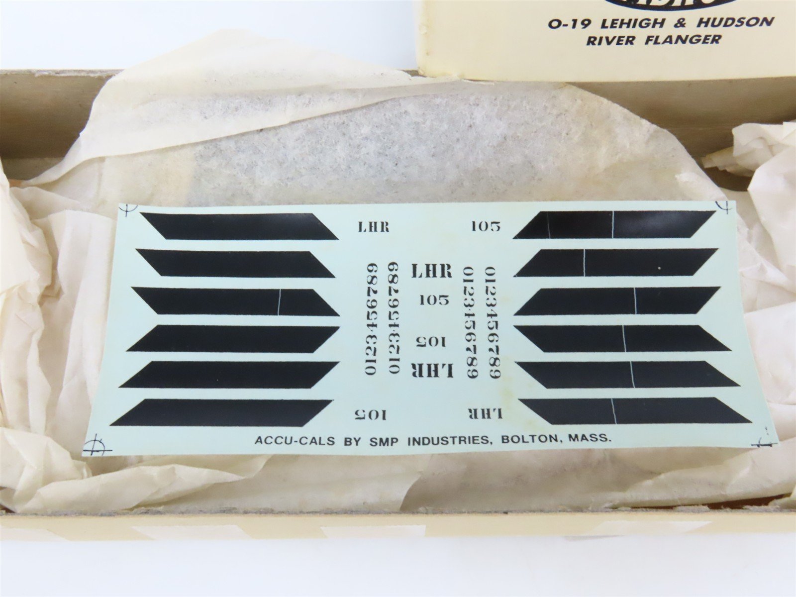 O Scale 2-Rail Ambroid Craftsman Kit #O-19 Undecorated LHR Flanger Car