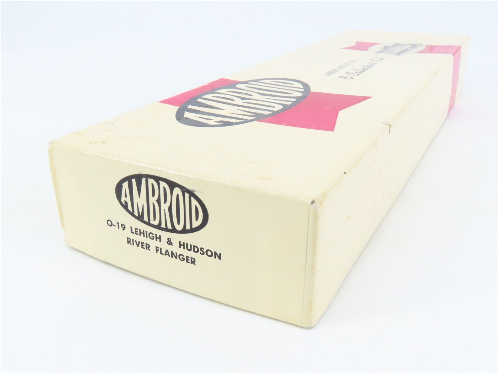 O Scale 2-Rail Ambroid Craftsman Kit #O-19 Undecorated LHR Flanger Car