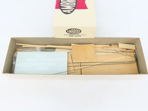 O Scale 2-Rail Ambroid Craftsman Kit #O-20 Undecorated PRR 4 or 8-Wheel Caboose