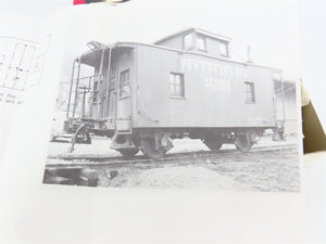 O Scale 2-Rail Ambroid Craftsman Kit #O-20 Undecorated PRR 4 or 8-Wheel Caboose