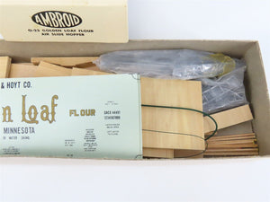 O 2-Rail Ambroid Craftsman Kit #O-23 Undecorated Golden Loaf Airslide Hopper