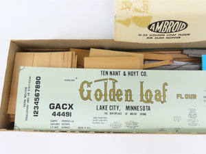 O 2-Rail Ambroid Craftsman Kit #O-23 Undecorated Golden Loaf Airslide Hopper