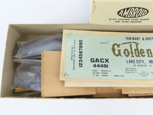 O 2-Rail Ambroid Craftsman Kit #O-23 Undecorated Golden Loaf Airslide Hopper