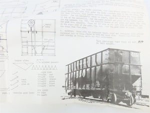O Scale 2-Rail Ambroid Craftsman Kit #O-25 Undecorated B&O 3-Bay Woodchip Hopper