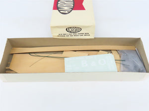 O Scale 2-Rail Ambroid Craftsman Kit #O-25 Undecorated B&O 3-Bay Woodchip Hopper
