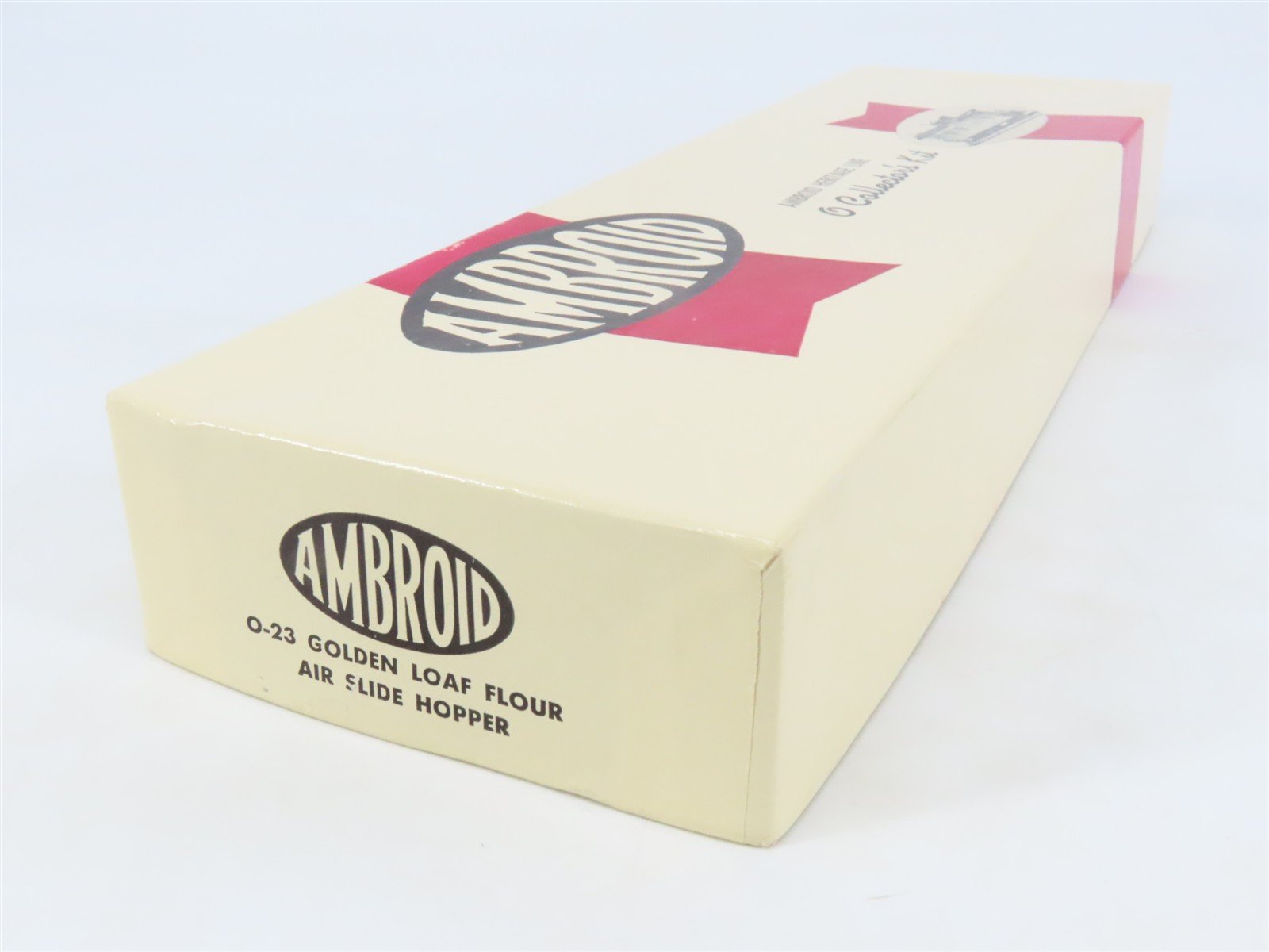 O 2-Rail Ambroid Craftsman Kit #O-23 Undecorated Golden Loaf Airslide Hopper