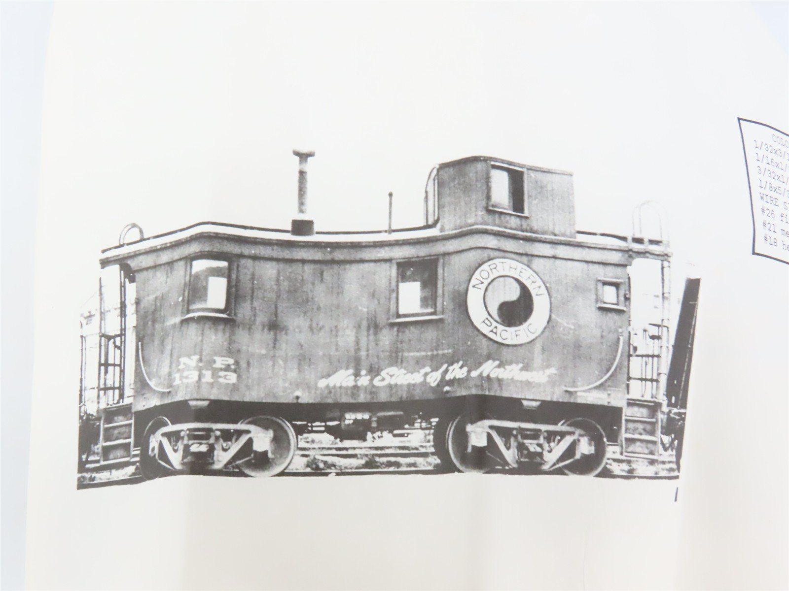 O 2-Rail Gloor-Craft Craftsman Kit #521 Undecorated NP 29' Offset Cupola Caboose