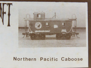 O 2-Rail Gloor-Craft Craftsman Kit #521 Undecorated NP 29' Offset Cupola Caboose