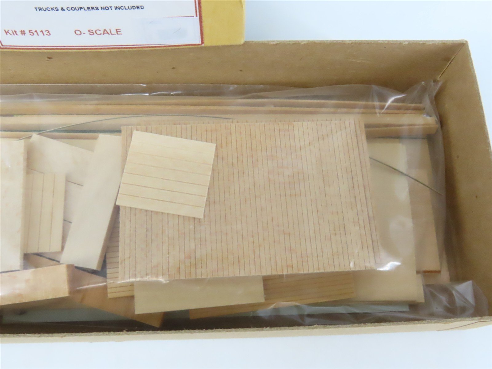 O 2-Rail Gloor-Craft Craftsman Kit 5113 Undecorated NP 29' Offset Cupola Caboose