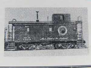 O 2-Rail Gloor-Craft Craftsman Kit 5113 Undecorated NP 29' Offset Cupola Caboose