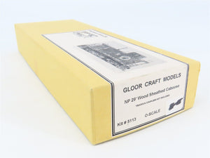 O 2-Rail Gloor-Craft Craftsman Kit 5113 Undecorated NP 29' Offset Cupola Caboose