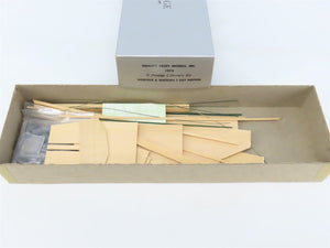 O Scale 2-Rail Quality Craft Craftsman Kit Undecorated N&W 2-Bay Hopper
