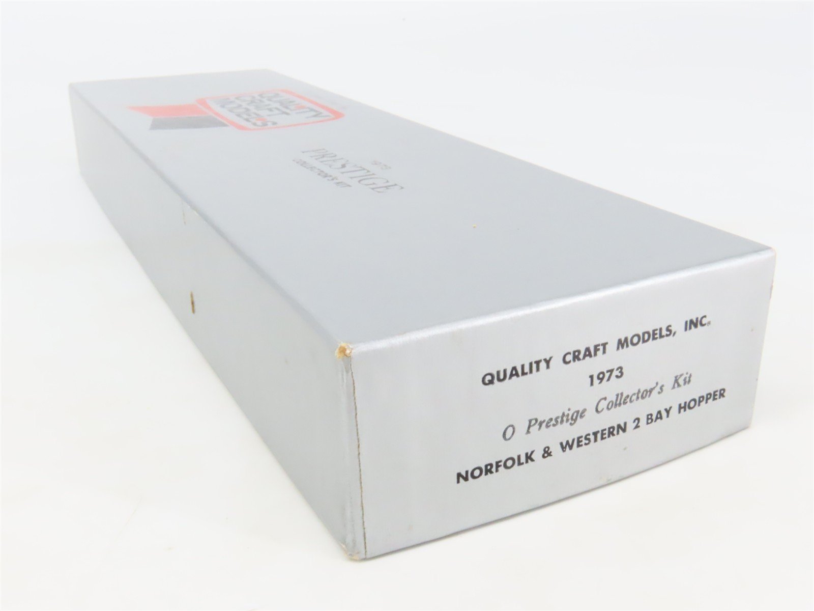 O Scale 2-Rail Quality Craft Craftsman Kit Undecorated N&W 2-Bay Hopper