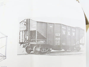 O Scale 2-Rail Quality Craft Craftsman Kit Undecorated N&W 2-Bay Hopper