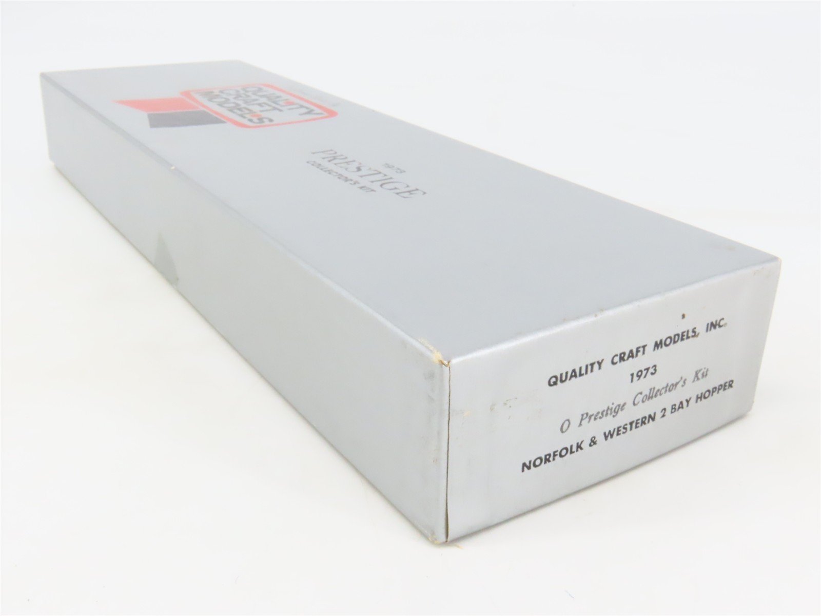 O Scale 2-Rail Quality Craft Craftsman Kit Undecorated N&W 2-Bay Hopper