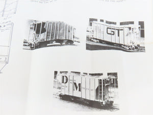 O 2-Rail Quality Craft Craftsman Kit #535 Undecorated D&M 2-Bay Covered Hopper