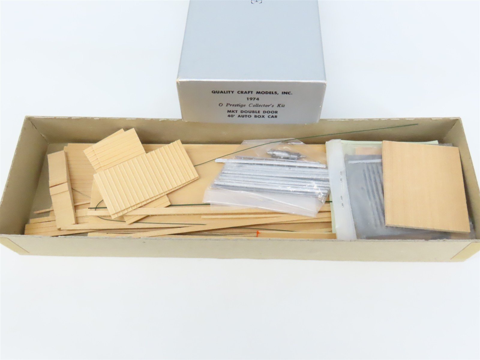 O Scale 2-Rail Quality Craft Craftsman Kit Undecorated MKT 40' Auto Box Car