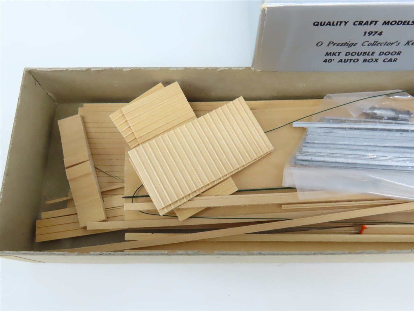 O Scale 2-Rail Quality Craft Craftsman Kit Undecorated MKT 40' Auto Box Car