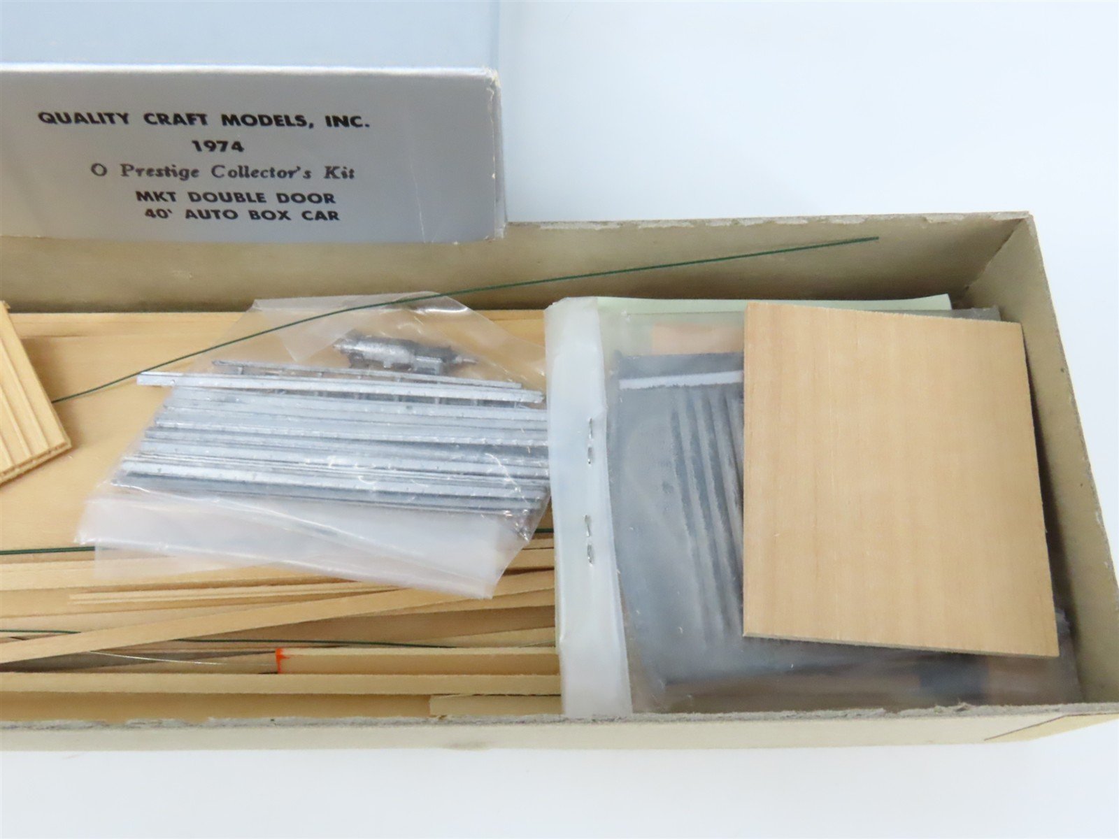 O Scale 2-Rail Quality Craft Craftsman Kit Undecorated MKT 40' Auto Box Car