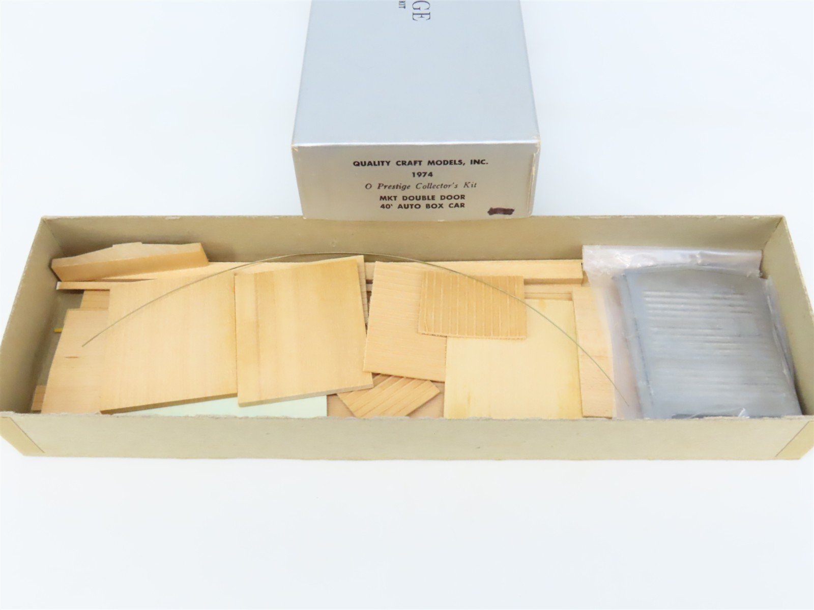 O Scale 2-Rail Quality Craft Craftsman Kit Undecorated MKT 40' Auto Box Car