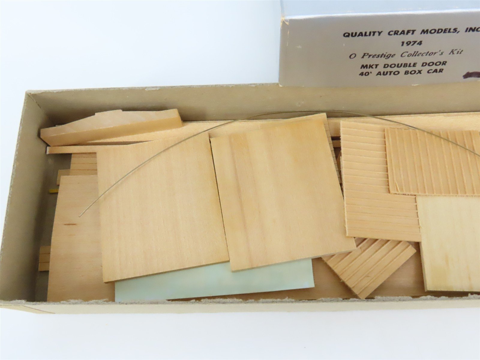 O Scale 2-Rail Quality Craft Craftsman Kit Undecorated MKT 40' Auto Box Car