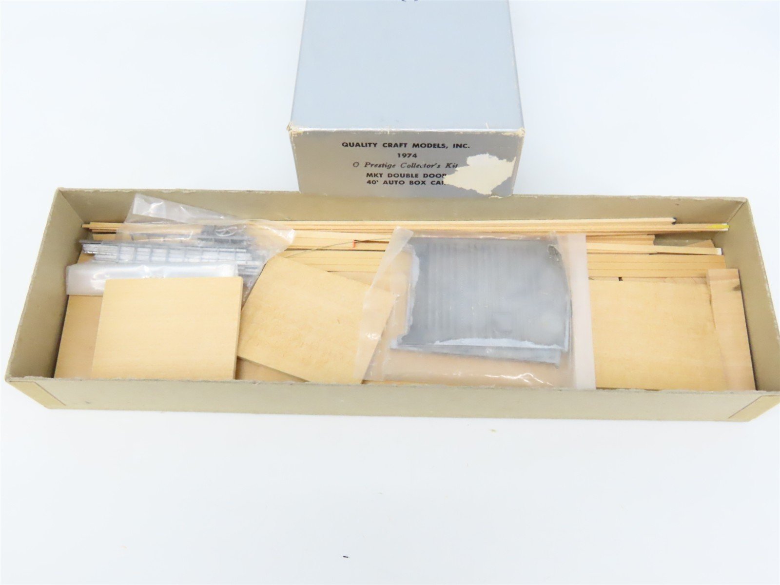 O Scale 2-Rail Quality Craft Craftsman Kit Undecorated MKT 40' Auto Box Car