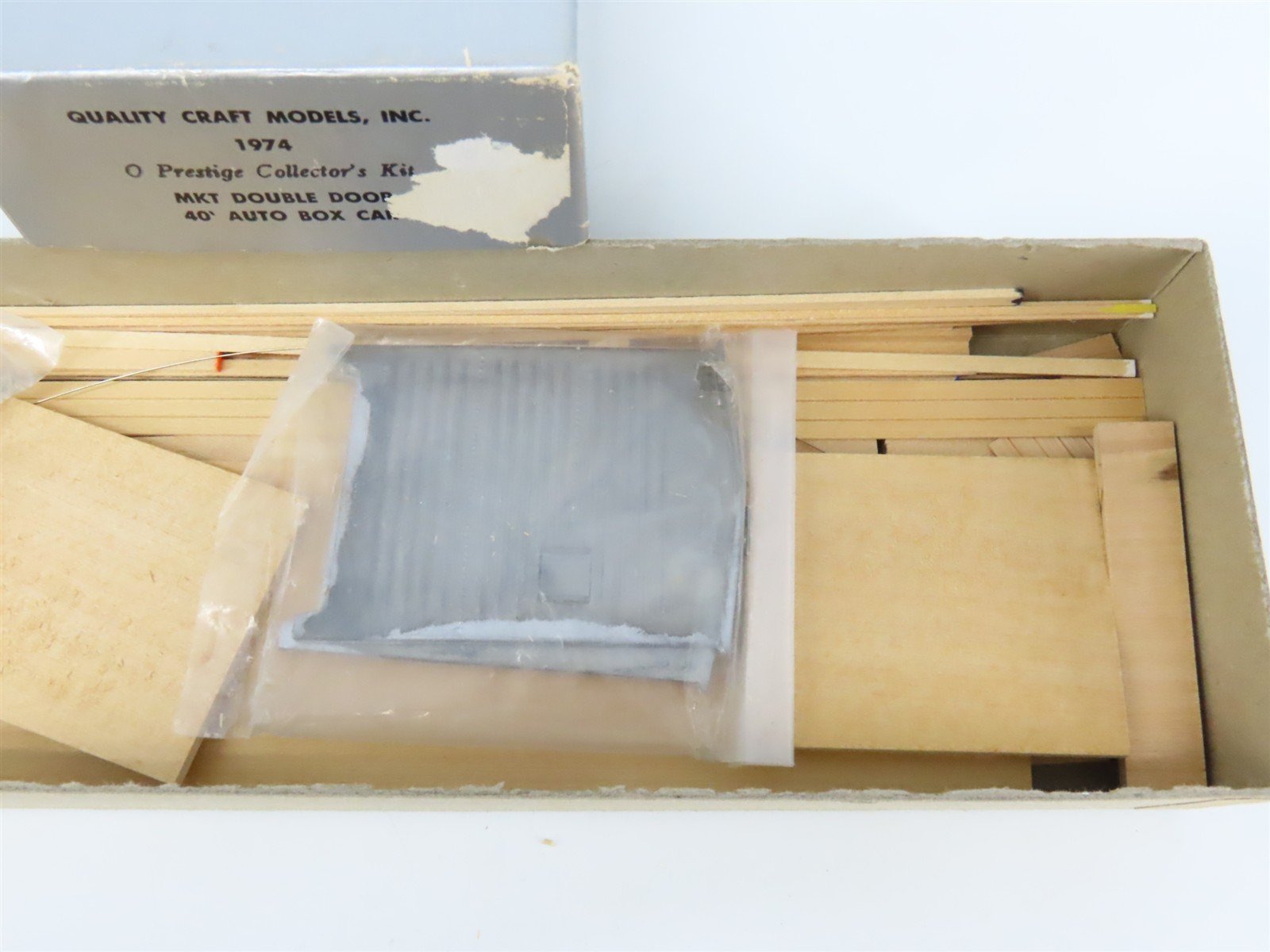 O Scale 2-Rail Quality Craft Craftsman Kit Undecorated MKT 40' Auto Box Car