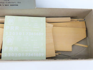 O Scale 2-Rail Quality Craft Craftsman Kit Undecorated PRR 2-Bay Open Hopper