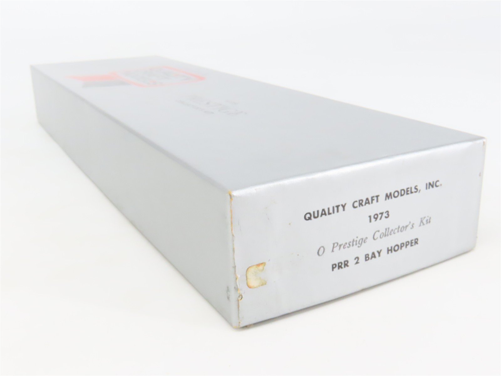 O Scale 2-Rail Quality Craft Craftsman Kit Undecorated PRR 2-Bay Open Hopper