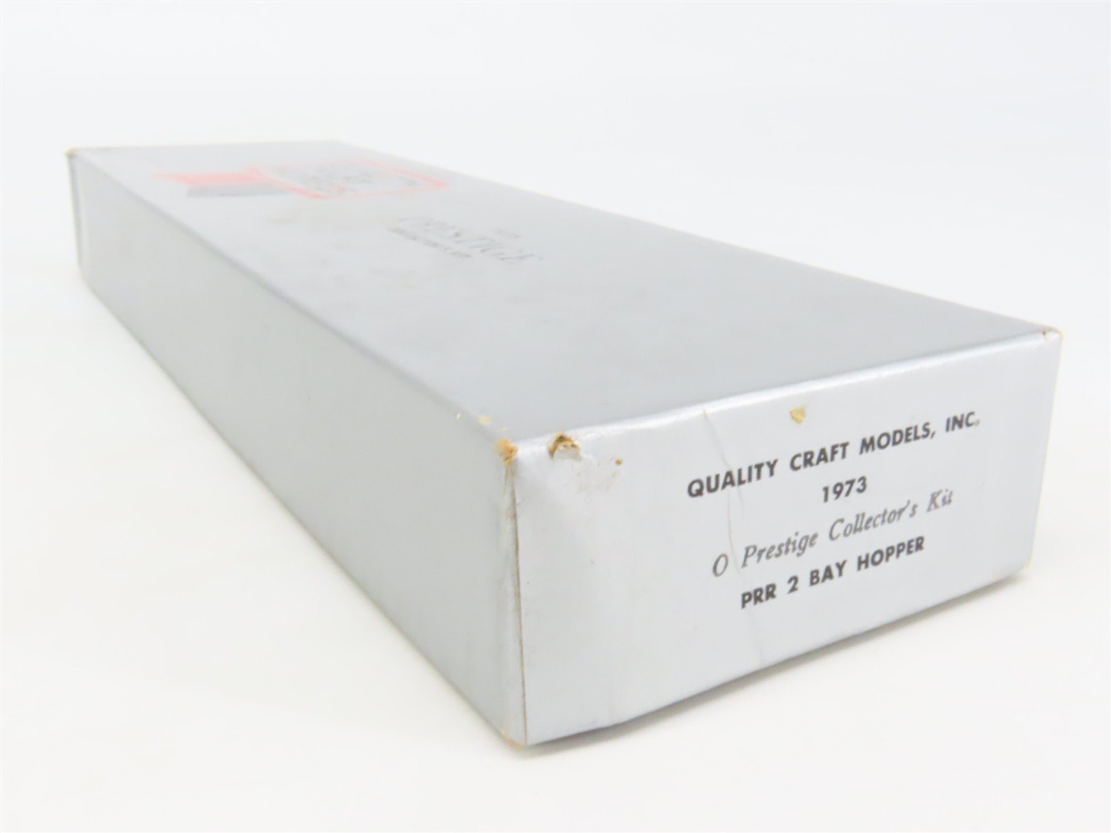 O Scale 2-Rail Quality Craft Craftsman Kit Undecorated PRR 2-Bay Open Hopper
