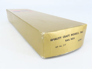 O Scale 2-Rail Quality Craft Craftsman Kit #519 Undecorated Railbox 50' Box Car