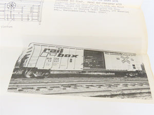 O Scale 2-Rail Quality Craft Craftsman Kit #519 Undecorated Railbox 50' Box Car