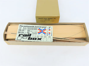 O Scale 2-Rail Quality Craft Craftsman Kit #519 Undecorated Railbox 50' Box Car