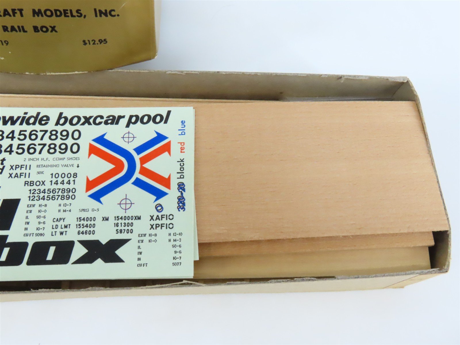 O Scale 2-Rail Quality Craft Craftsman Kit #519 Undecorated Railbox 50' Box Car