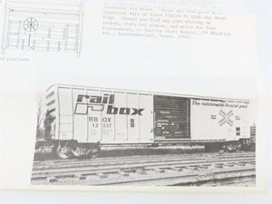 O Scale 2-Rail Quality Craft Craftsman Kit #519 Undecorated Railbox 50' Box Car