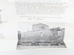 O Scale 2-Rail Quality Craft Craftsman Kit #509 Undecorated PRR N6A Caboose