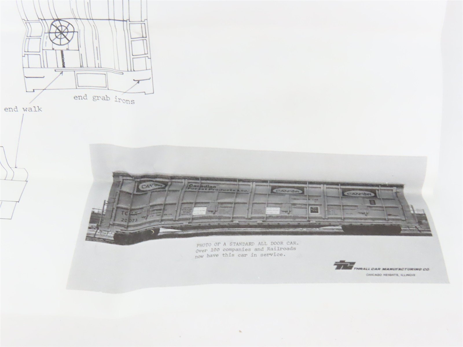 O 2-Rail Quality Craft Craftsman Kit #531 Undecorated ICG Thrall-Door Box Car