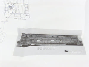 O 2-Rail Quality Craft Craftsman Kit #531 Undecorated ICG Thrall-Door Box Car