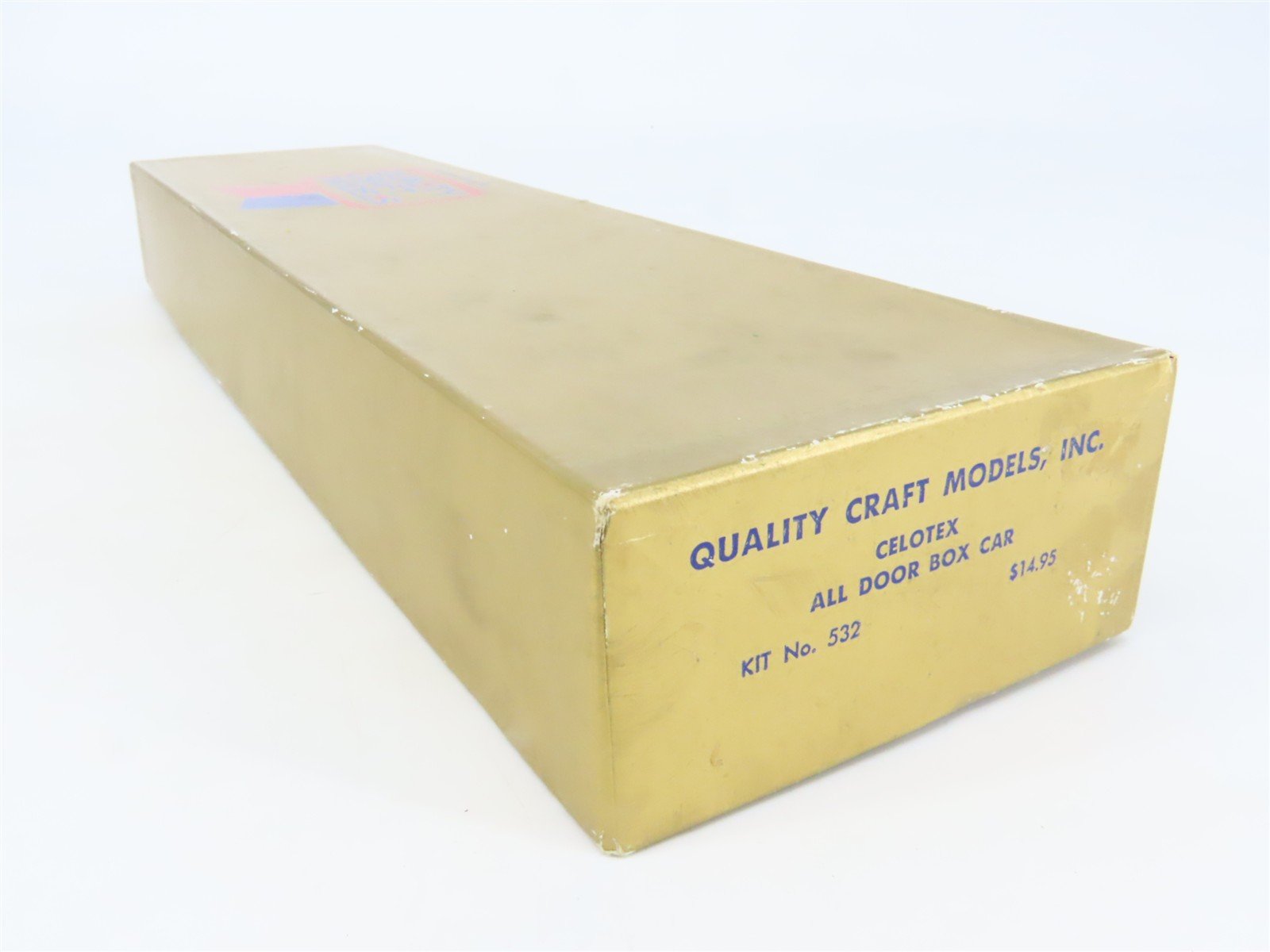 O 2-Rail Quality Craft Craftsman Kit #532 Undecorated Celotex All-Door Box Car