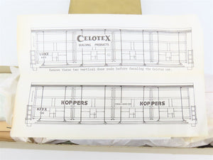 O 2-Rail Quality Craft Craftsman Kit #532 Undecorated Celotex All-Door Box Car
