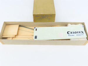 O 2-Rail Quality Craft Craftsman Kit #532 Undecorated Celotex All-Door Box Car