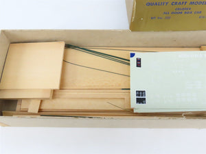 O 2-Rail Quality Craft Craftsman Kit #532 Undecorated Celotex All-Door Box Car
